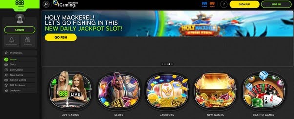 Đăng nhập và đăng ký tại 888 casino